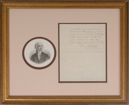 Lot #285 Antoine Lavoisier: “Regulator of powders and saltpetre of the Royal Academy of Science” - Image 1
