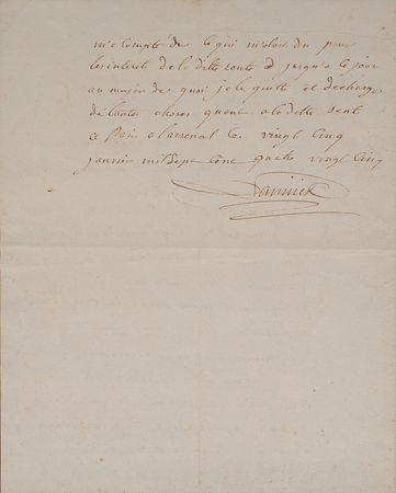 Lot #285 Antoine Lavoisier: “Regulator of powders and saltpetre of the Royal Academy of Science” - Image 2