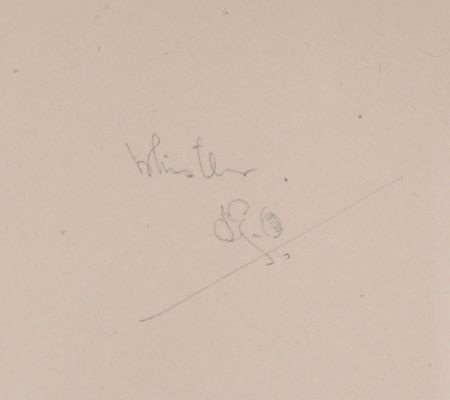 Lot #636 James Abbott McNeill Whistler: Gorgeous seascape: ?The Blue Wave, Biarritz? - Image 3