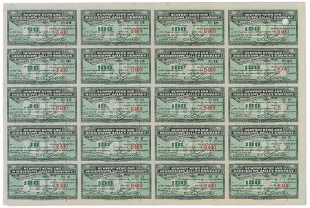 Lot #383 Collis P. Huntington Signed Document - Image 2