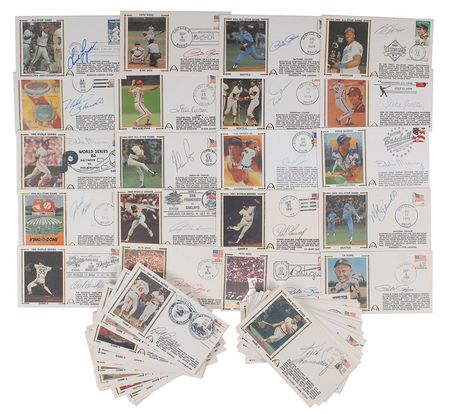 Lot #979 Baseball Commemorative Covers - Image 1