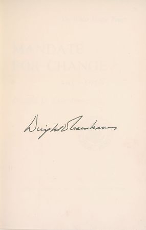 Lot #90 Dwight D. Eisenhower Book - Image 1