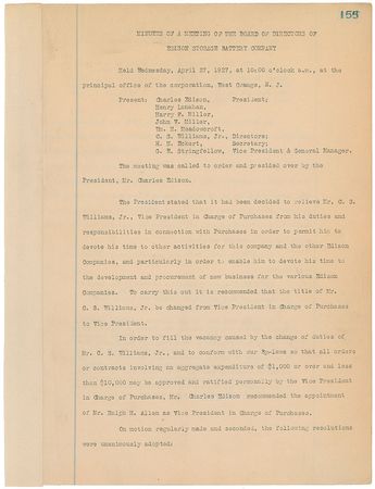 Lot #278 Thomas Edison: Authorizing “a membership in the Masonic Country Club, Detroit, Mich.” - Image 2