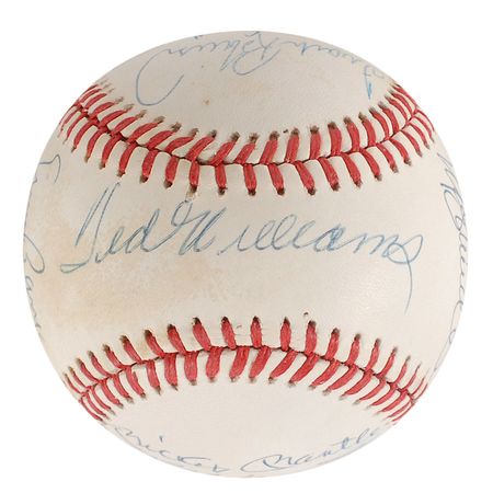 Lot #961 Baseball: 500 Home Run Club Baseball - Image 2