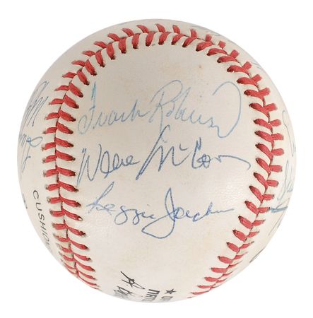 Lot #961 Baseball: 500 Home Run Club Baseball - Image 3