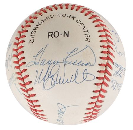 Lot #961 Baseball: 500 Home Run Club Baseball - Image 5