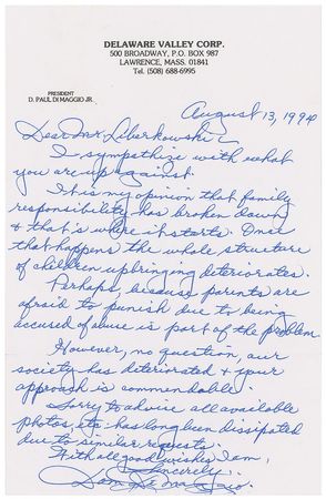 Lot #989 Dom DiMaggio - Image 1