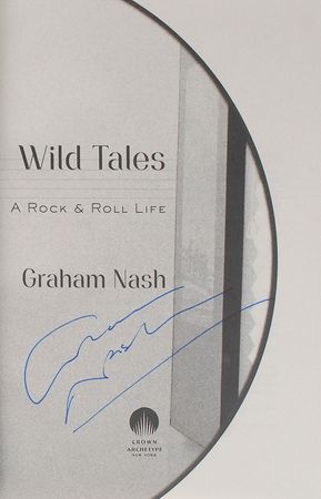 Lot #851 Graham Nash and Joe Perry Book - Image 1