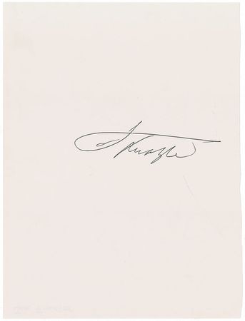 Lot #978 Muhammad Ali and Joe Frazier Signature - Image 1