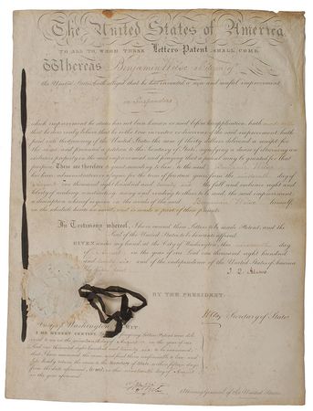 Lot #13 John Quincy Adams and Henry Clay: