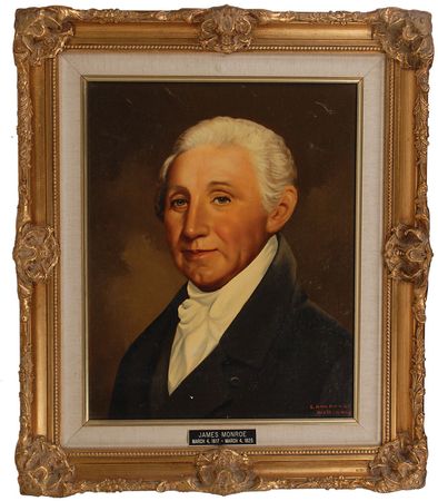 Lot #8 James Monroe Painting