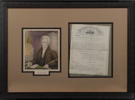 Lot #14 Andrew Jackson: An invention for making