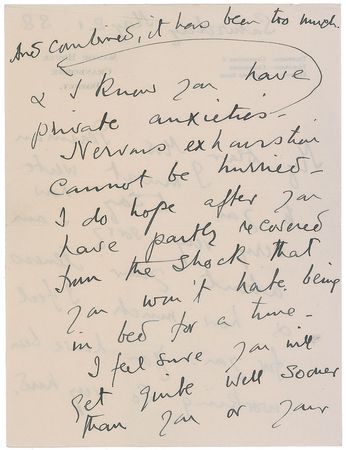 Lot #366 Clementine Churchill Handwritten Letter Signed - Image 3
