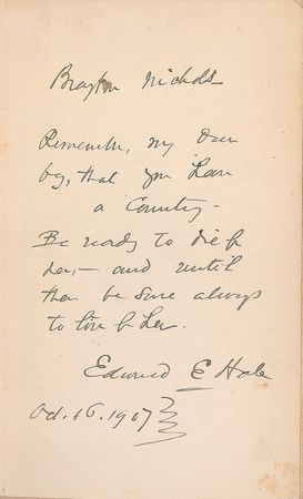 Lot #722 Edward Everett Hale - Image 1