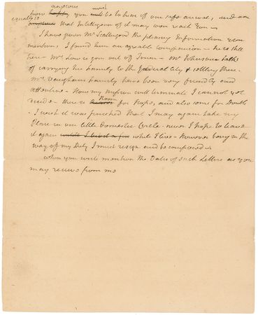 Lot #190 John Jay: Jay writes home from London in the summer of 1794, while negotiating his eponymous treaty: “How my mission will terminate I cannot yet decide. There is room for hope, and also some for doubt” - Image 3