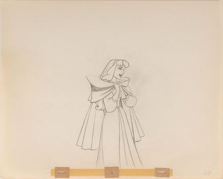 Lot #1092 Briar Rose and the Mock Prince production drawings from Sleeping Beauty Production Drawings - Image 1