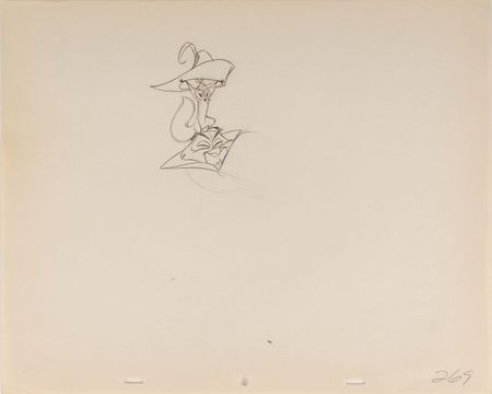 Lot #1092 Briar Rose and the Mock Prince production drawings from Sleeping Beauty Production Drawings - Image 2