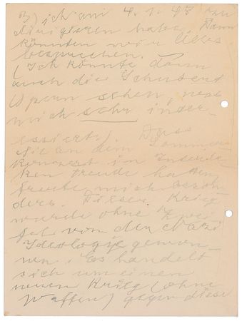 Lot #753 Otto Klemperer Handwritten Letter Signed - Image 2