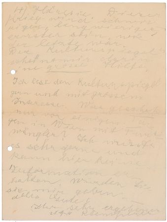Lot #753 Otto Klemperer Handwritten Letter Signed - Image 3