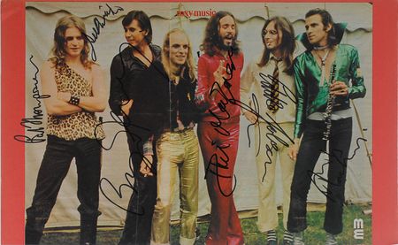 Lot #857 Roxy Music Signed Photograph - Image 1
