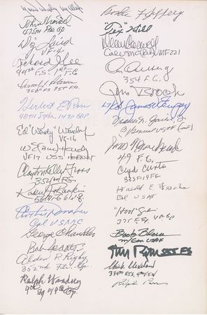 Lot #490 American Aces Book - Image 1