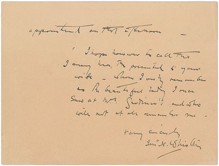 Lot #637 James Abbott McNeill Whistler Handwritten Letter Signed - Image 2