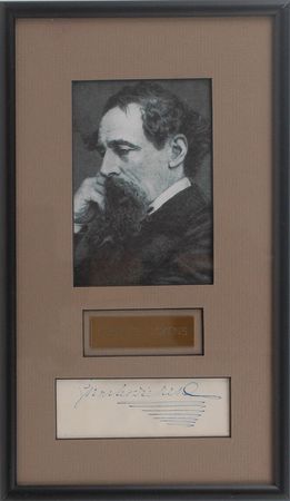Lot #670 Charles Dickens Signature - Image 2