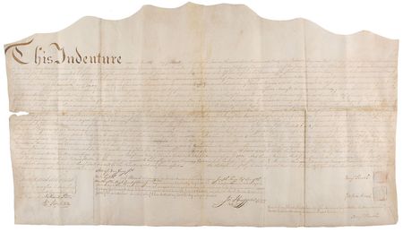 Lot #185 Benjamin Rush Signed Document - Image 1