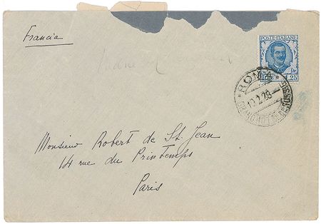 Lot #648 Marie Laurencin Handwritten Letter Signed - Image 2