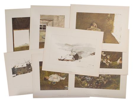 Lot #640 Andrew Wyeth Print - Image 3