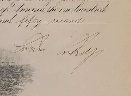 Lot #70 Calvin Coolidge Signed Document - Image 2