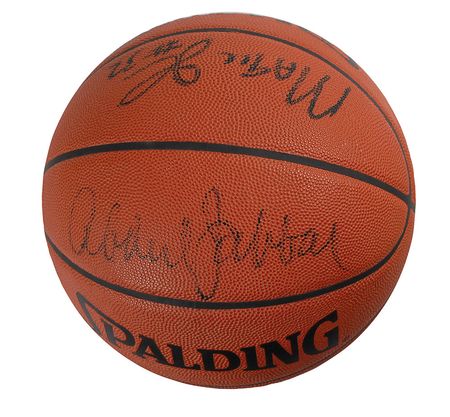 Lot #976 Kareem Abdul-Jabbar and Magic Johnson - Image 1