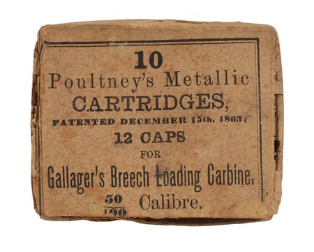 Lot #487 Civil War-era Cartridges Bullets - Image 1