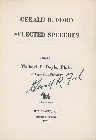 Lot #176 Nixon, Carter, and Ford Book - Image 3