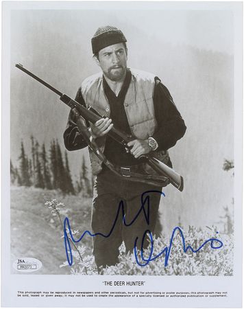 Lot #913 The Deer Hunter: DeNiro and Walken Signature - Image 2