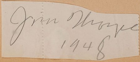 Lot #973 Jim Thorpe Signature - Image 2