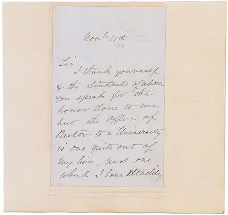 Lot #702 Alfred Lord Tennyson Handwritten Letter Signed - Image 2