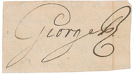 Lot #392 King George III - Image 1