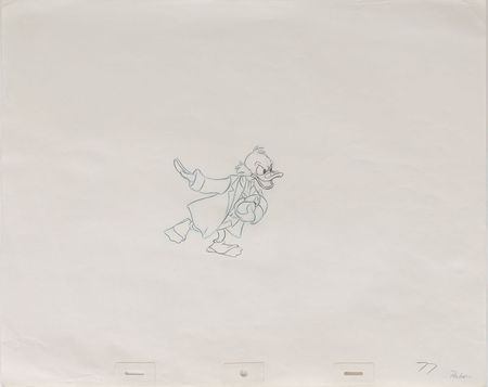 Lot #1116 Uncle Scrooge production drawings from Mickey’s Christmas Carol Production Drawings - Image 2