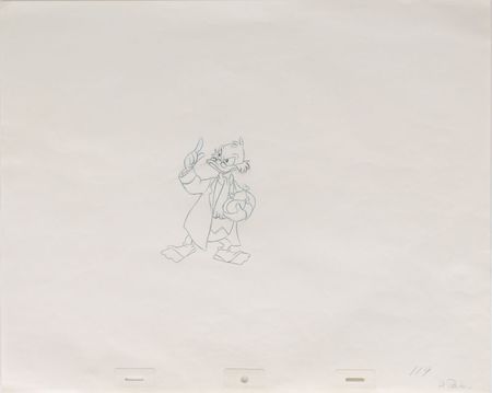 Lot #1116 Uncle Scrooge production drawings from Mickey’s Christmas Carol Production Drawings - Image 3