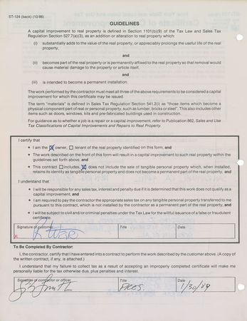 Lot #798 Grateful Dead: Unusual document signed by Garcia, Weir, and Rock Scully - Image 2
