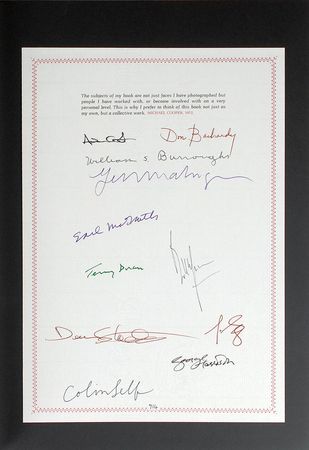 Lot #792 Beatles: George Harrison and Others: Gorgeous photography book signed by George Harrison, Bill Wyman, and more - Image 1