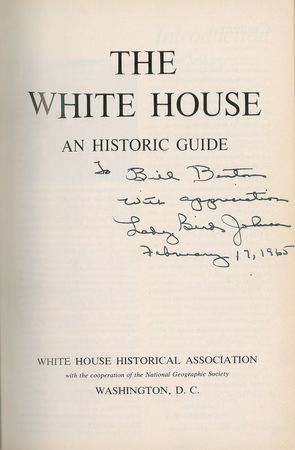 Lot #105 Lyndon and Lady Bird Johnson Book - Image 3