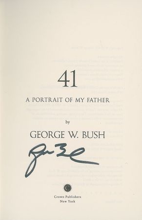 Lot #172 George and George W. Bush Book - Image 1