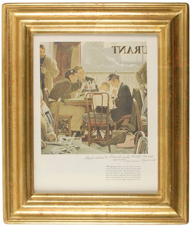 Lot #652 Norman Rockwell Print - Image 1