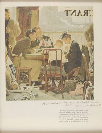 Lot #652 Norman Rockwell Print - Image 2