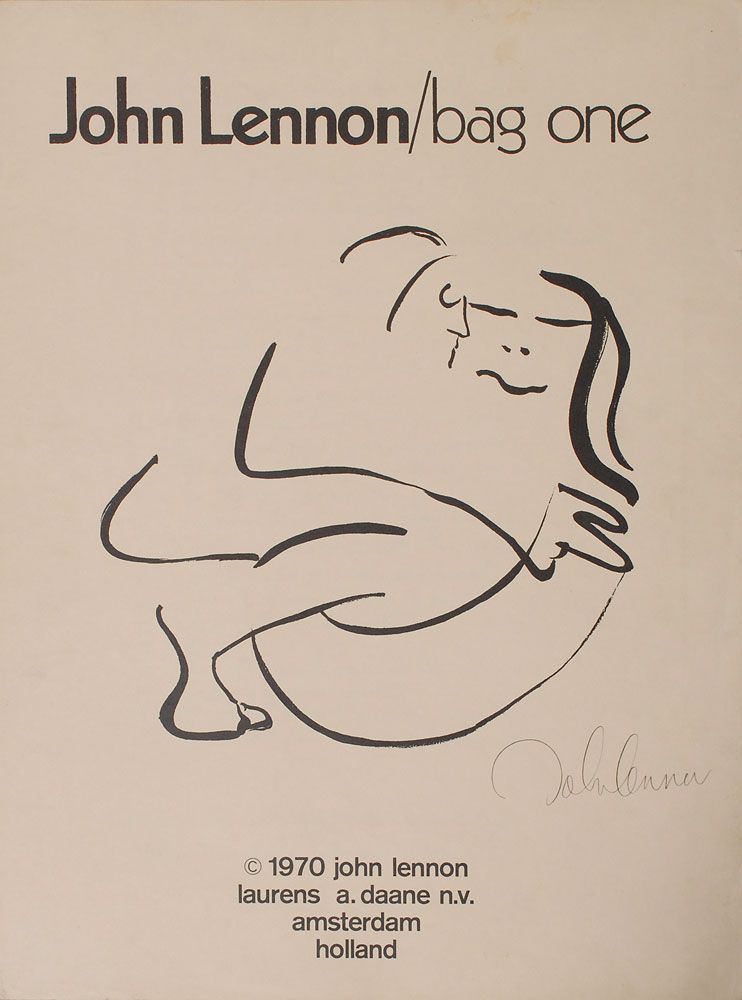 John Lennon Full Set of Dutch 'Bag One' Lithographs | RR