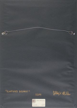 Lot #2533 Humphrey Bogart Original Painting - Image 3