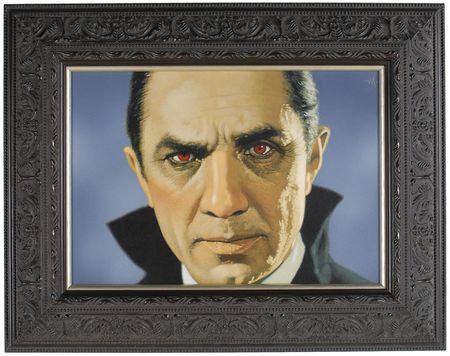 Lot #2534 Bela Lugosi Original Painting - Image 1