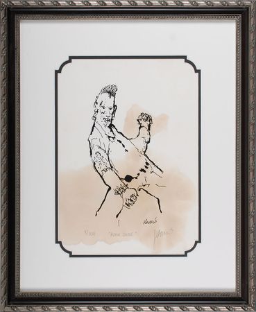 Lot #2136 Jerry Garcia Signed Lithograph - Image 1